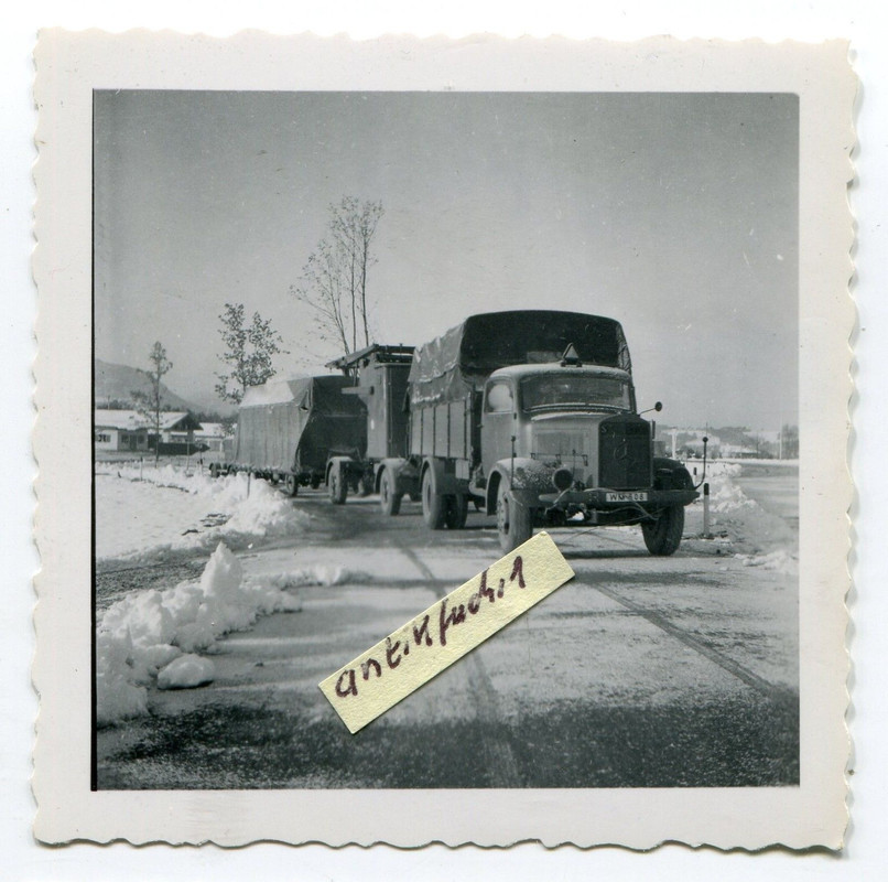 Deut. Militär LKW mit WM-808 der Marine im 2.WK1