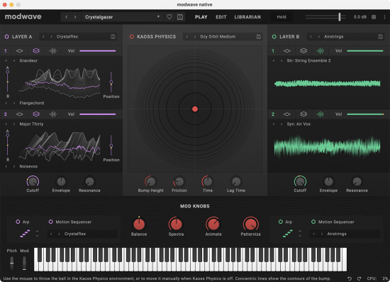 KORG Software Modwave Native v1.1.3 U2B macOS