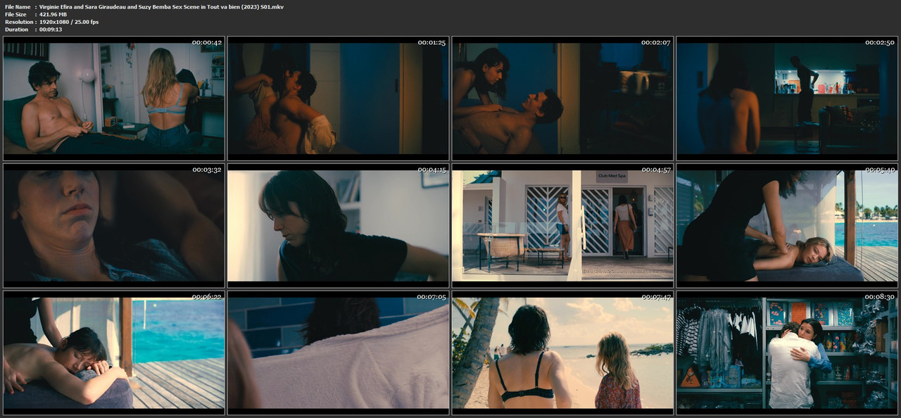 Virginie Efira and Sara Giraudeau and Suzy Bemba Sex Scene in Tout va bien (2023) S01.mkv