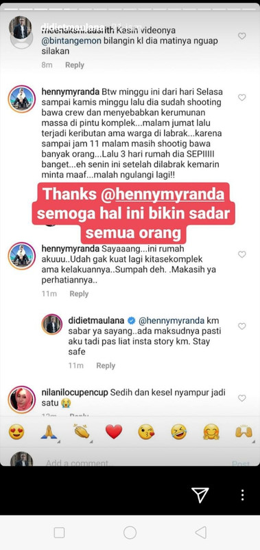 Syuting Hingga Timbulkan Keramaian, Ria Ricis Dikritik Didiet Maulana hingga Tetangga Kompleks.