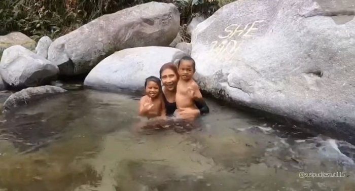 Susi Pudjiastuti di Masamba