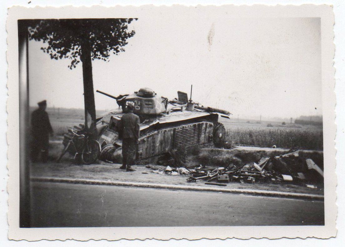 Westfeldzug, französischer Beute Tank-Panzer CHA