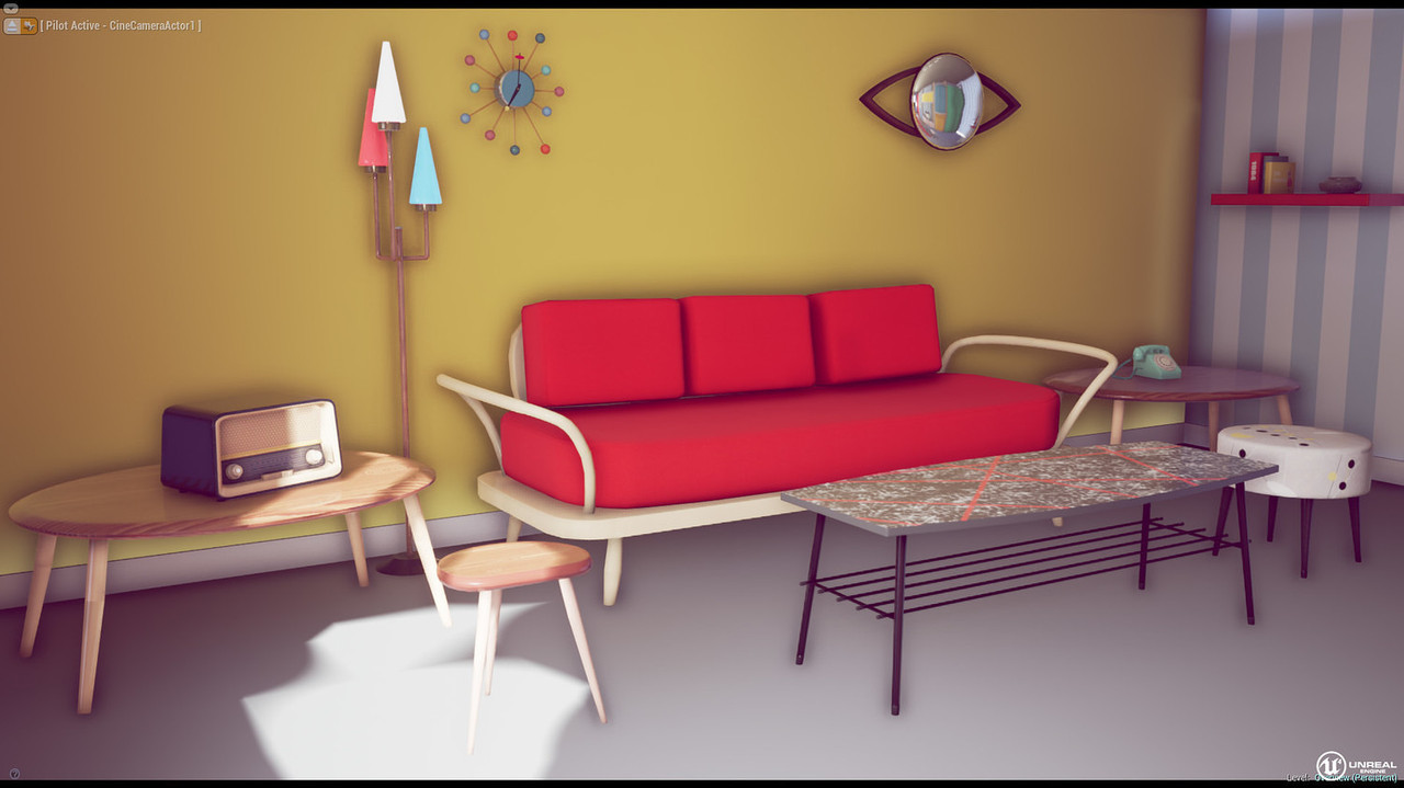 50s Vintage Furniture Pack