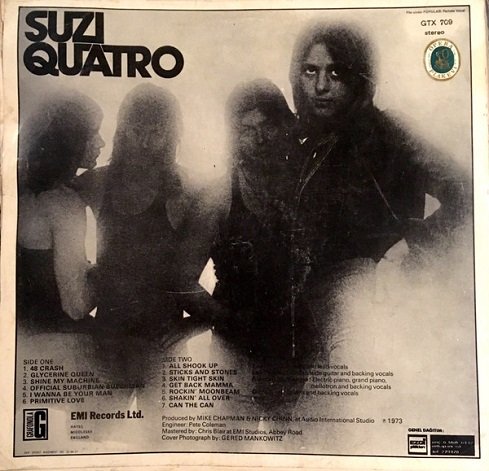 Suzi Quatro - Suzi Quatro [Vinyl Rip 24/96] (1973) lossless