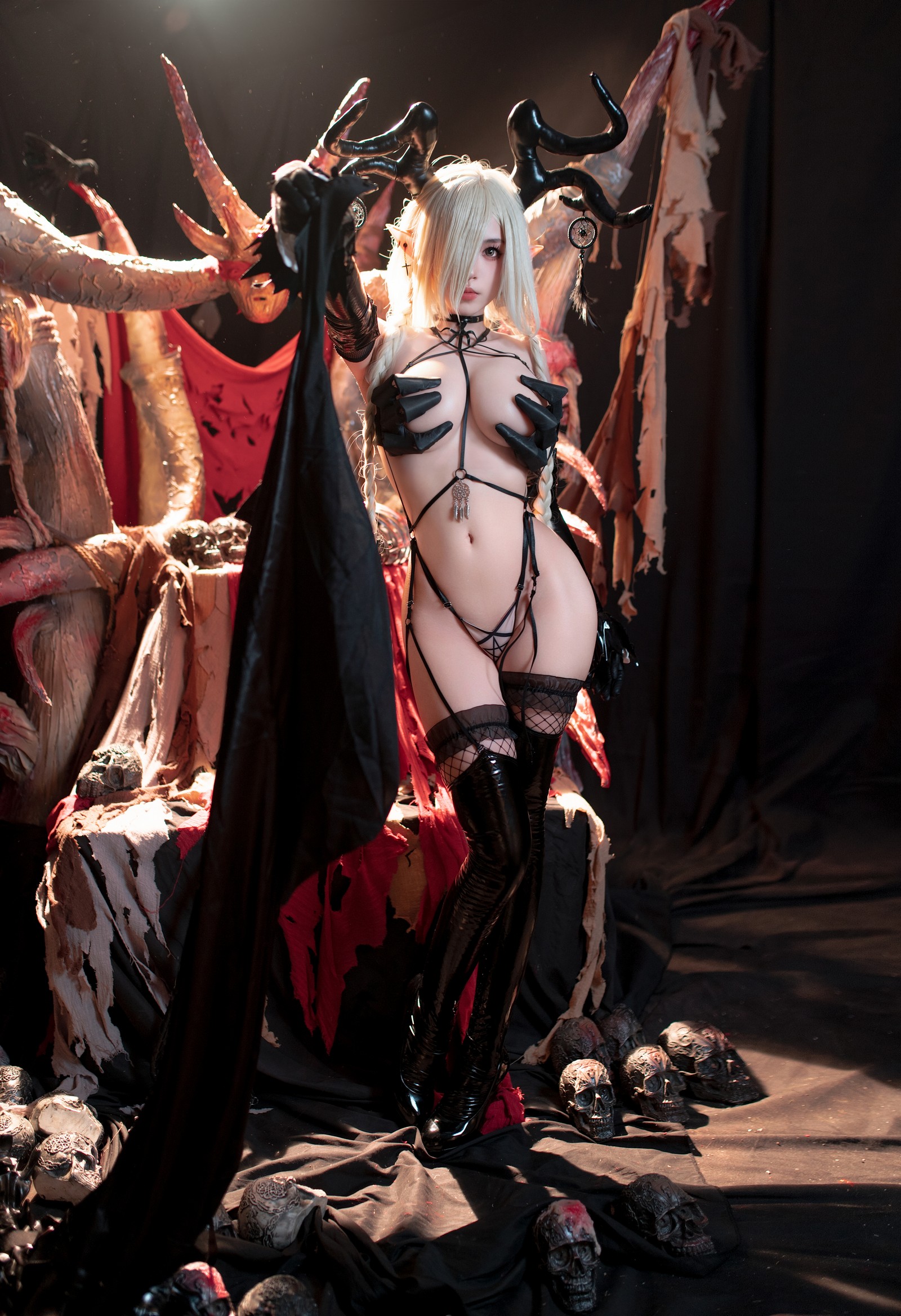 Bangni邦尼 – 碧蓝航线 尾张 Cosplay 高清写真集（81P-8V-1.45GB）插图3