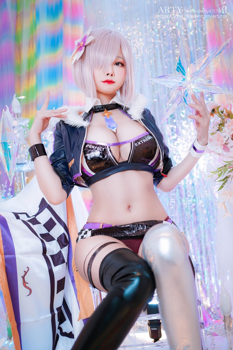 Arty亚缇 Mashu Kyrielight Race Queen[22P-51.4M]插图