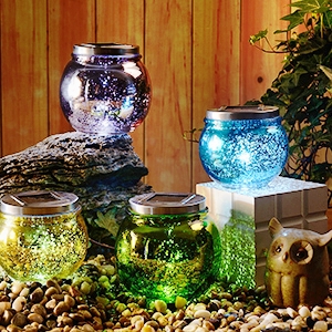 Solar glass jar Light 81049/81050/81051/81052