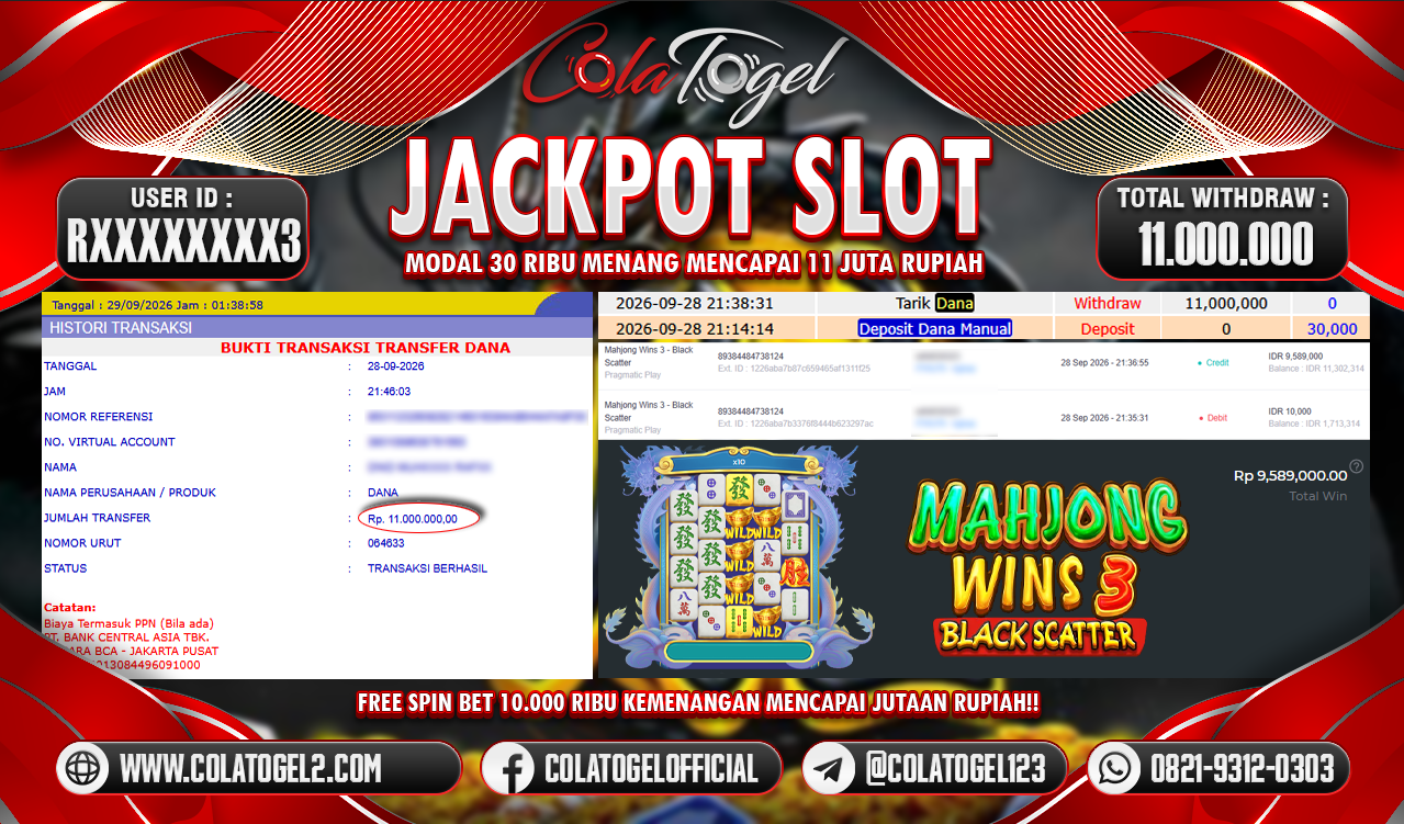 JACKPOT SLOT GACORR !!!