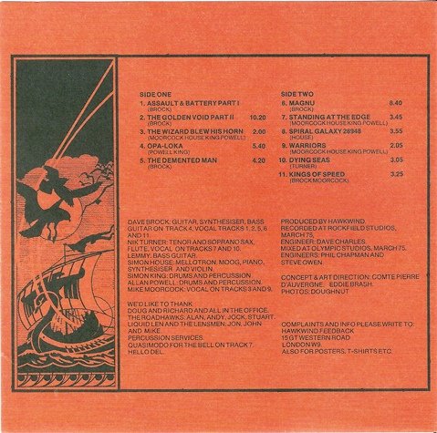 Hawkwind - Warrior On The Edge Of Time (1975) [Japan Reissue 2013] Lossless+MP3