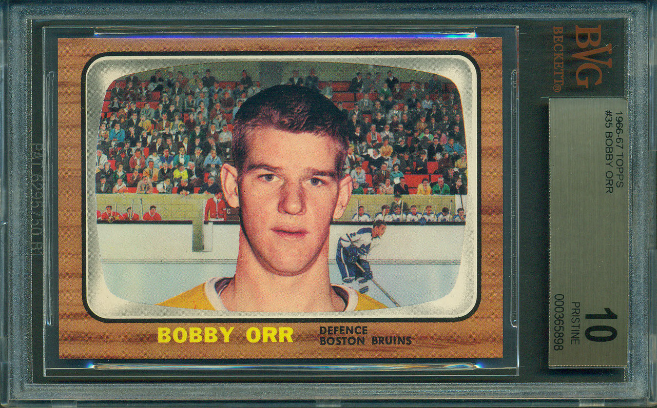 BOS - Orr BGS 10 Topps RC