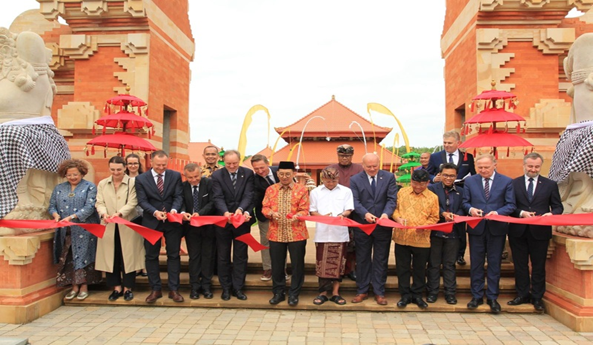 Menbud RI Fadli Zon Resmikan Bali Indah Cultural Park Pertama di Eropa
