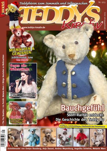 Cover: Teddys Kreativ Magazin No 01 Januar-Februar 2023