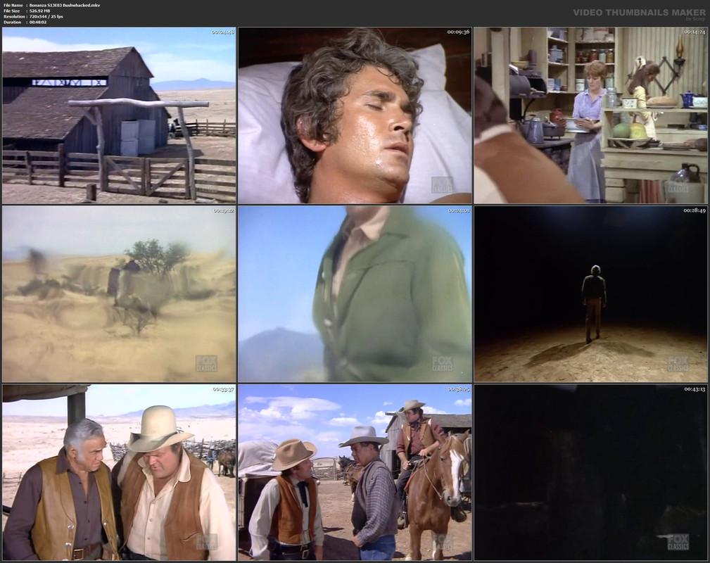 Bonanza S13E03 Bushwhacked.mkv