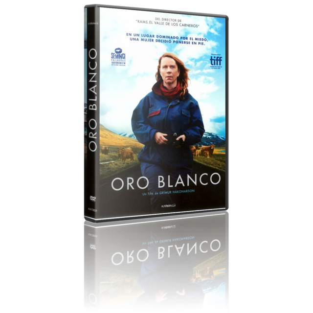 Portada - Oro Blanco [Estreno 2020] [DVD9Full] [Pal] [Cast/Islandés] [Sub:Cast] [Drama] [2019]