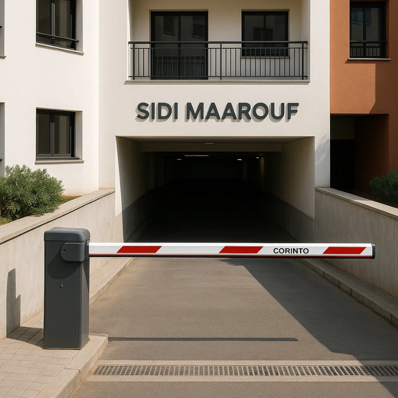 Réalisation de barrière levante 1