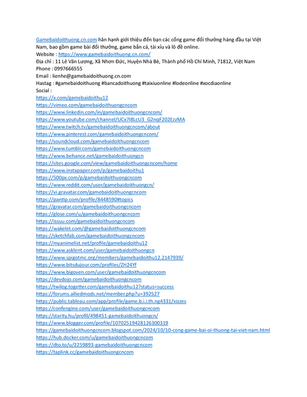 Game Bài Đổi Thưởng