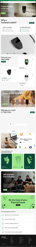 Trezor Suite App Desktop & Web