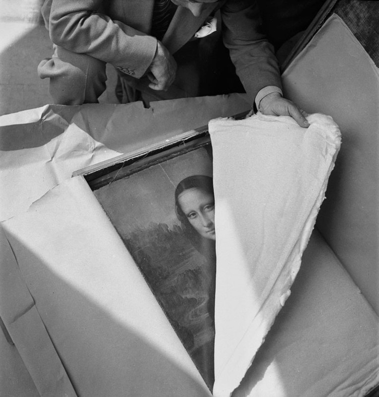 Desembalaje de la Mona lisa