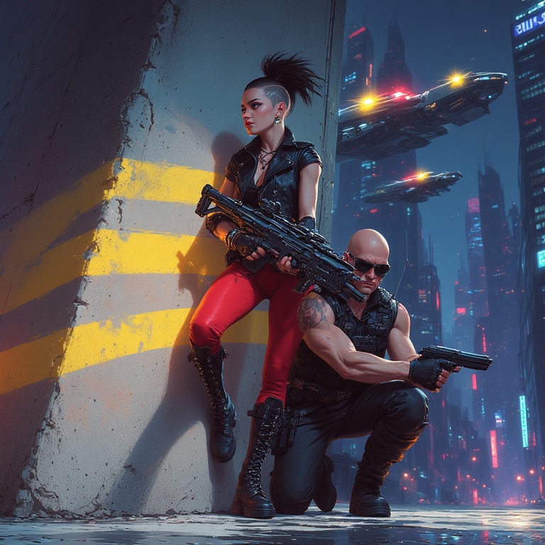 Two-futuristic-armed-individua-(15)