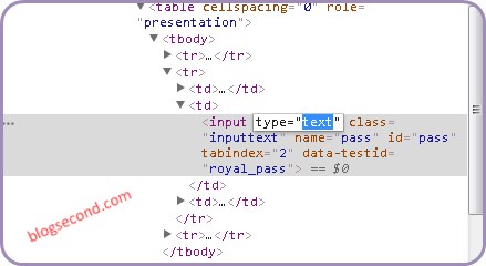 Cara Menampilkan Kata Sandi yang Disensor pada Kolom