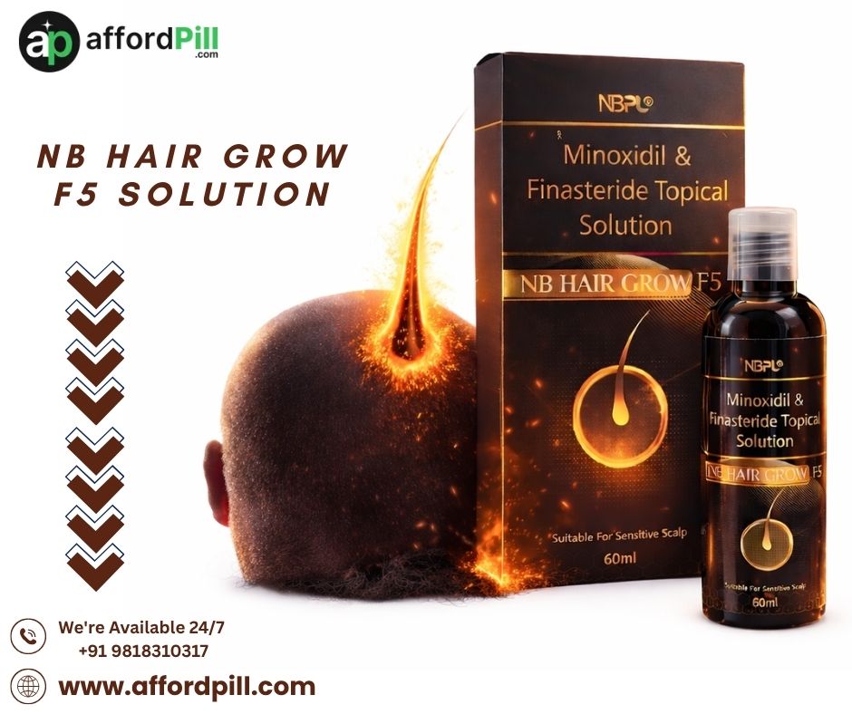 Healthy Hair Starts Here – NB Hair Grow F5 Solution