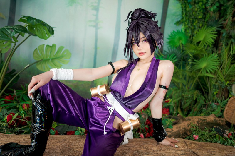 Joyce Lin2x Yuzuriha Cosplay 写真图集 50P插图