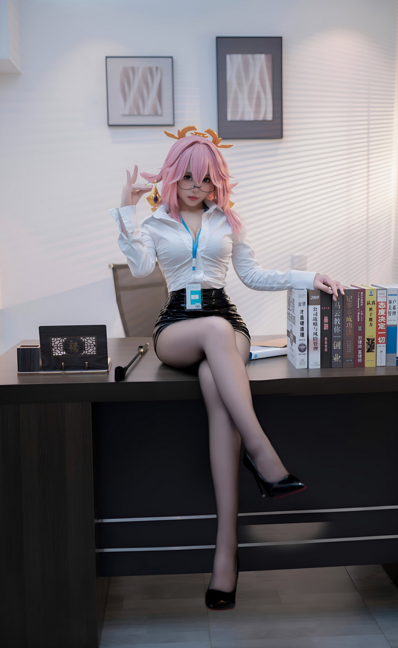 Bangni邦尼 – 面试主题 写真集（85P-16V-1.05GB）剧情向插图3