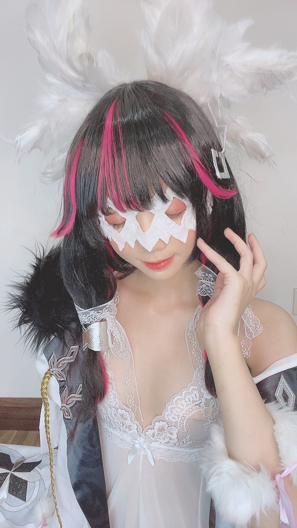 PoppaChan Columbina Cosplay Set (Genshin Impact Fatui) – 146 Photos 346MB插图1
