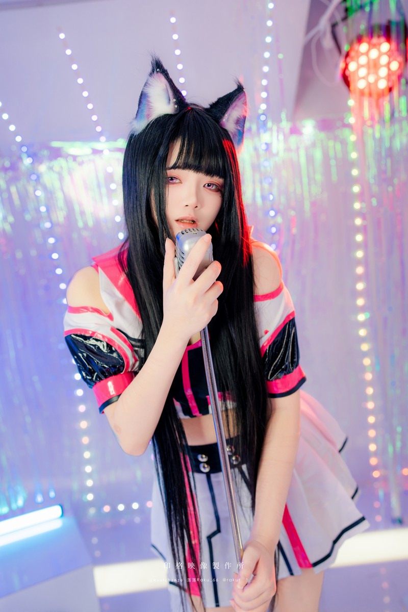 落落Raku 猫娘动漫制服 Cosplay 写真 38P插图