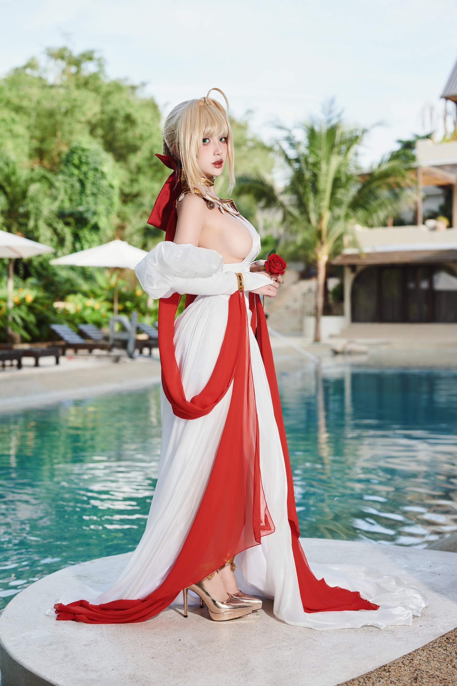 Puy Puy – Nero Formal Dress Cosplay 高清写真集（123P-1.43GB）FGO插图4