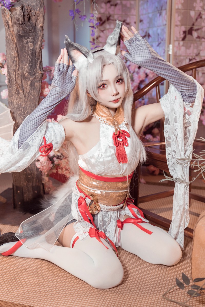 艾西Aiwest 永劫无间胡桃Cosplay写真图集 游戏角色高清美图 29P (392.6M)插图4
