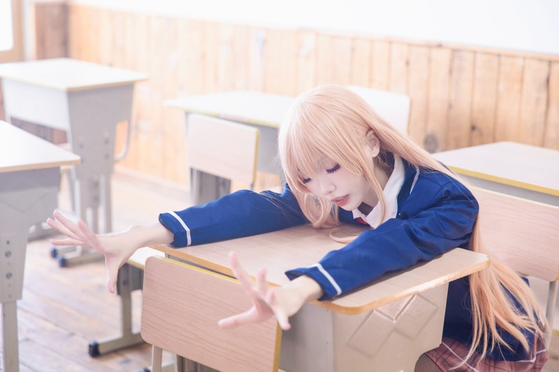 艾西Aiwest 邻家天使椎名真昼Cosplay写真图集 动漫角色高清图集 40P (150.1M)插图7