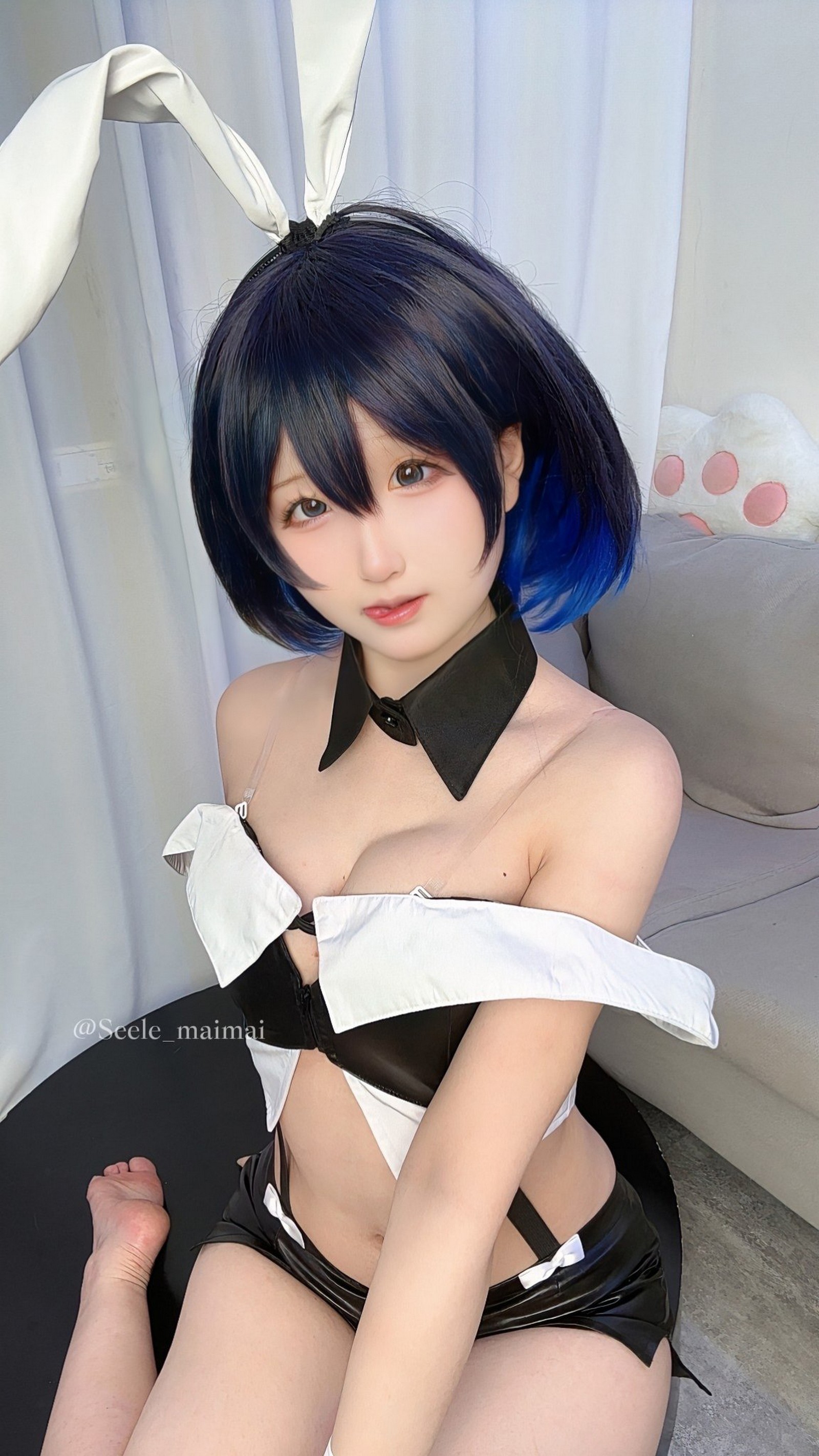 Seele麦麦兔女郎希儿 Cosplay 写真集｜崩坏3高质量高清图包（83P-147.3M）插图7