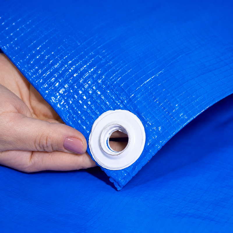 Sistema com bag flutuadora sob capa CK500 para melhorar o escoamento da chuva