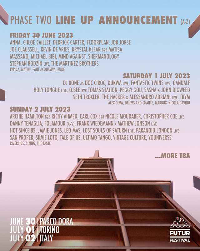 Kappa Futur Festival 2023 @ Parco Dora (Turín) - Agenda de Clubbingspain.com