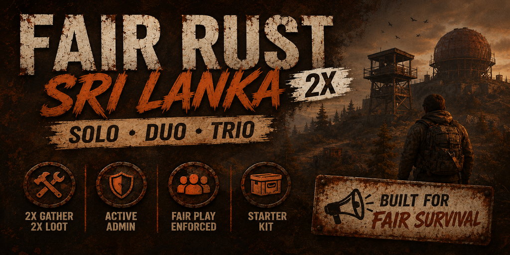 [SEA] Fair Rust Sri Lanka 2x | Solo/Duo/Trio 05/07 image