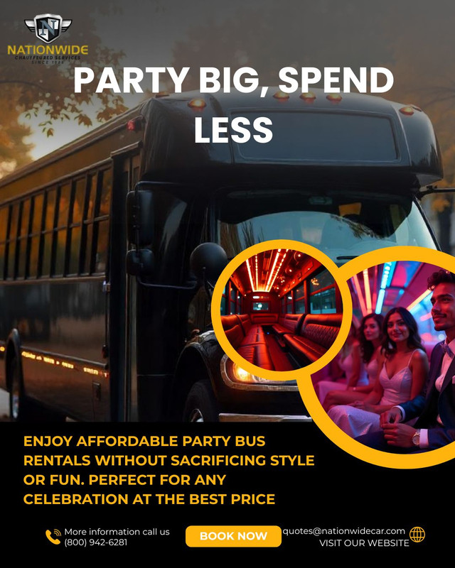 Cheap Party Bus