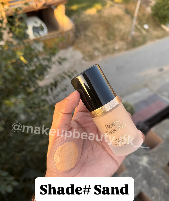 Too Faced born this way Oil Free Foundation 30 ML. - image 7