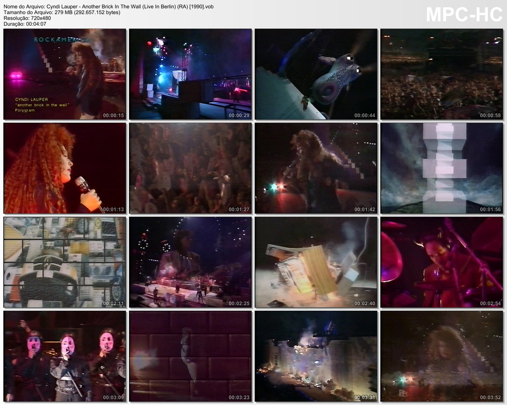 Cyndi Lauper - Another Brick In The Wall (Live In Berlin) (RA) [1990]