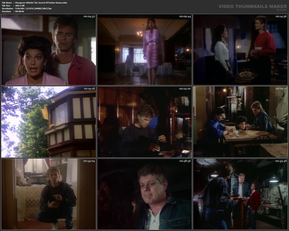 Macgyver S04e01 The Secret Of Parker House.mkv