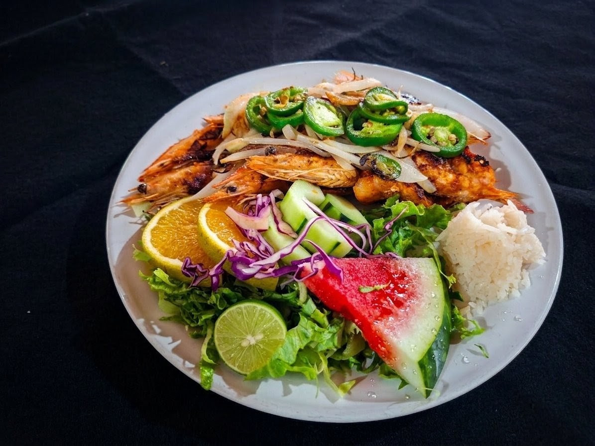 Camarones Encebollados