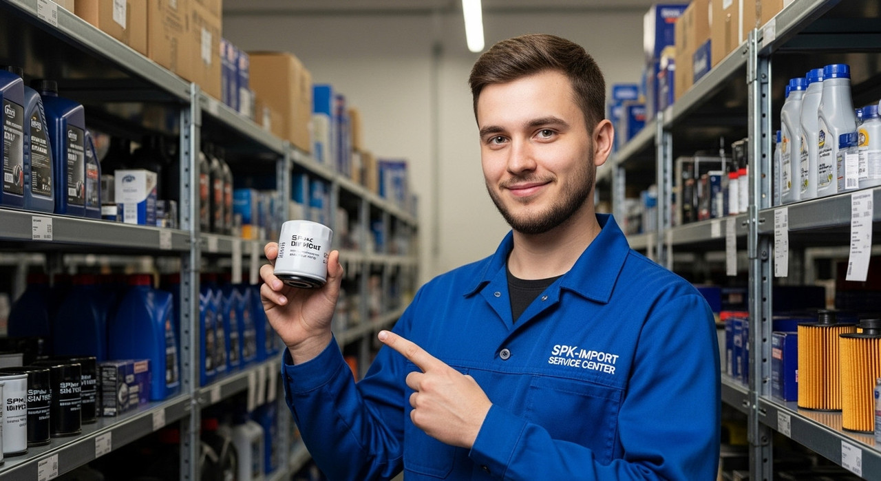 Замена масляного фильтра при плановом ТО двигателя Cummins