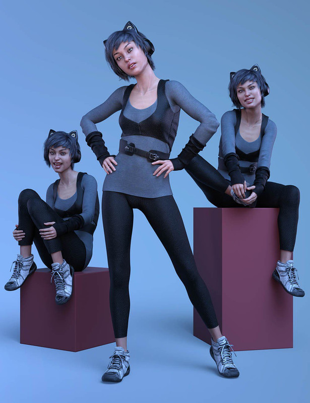 CDI Poses for Teen Raven 8 and Genesis 8 Female CDI Poses for Teen Raven 8 and Genesis 8 Female