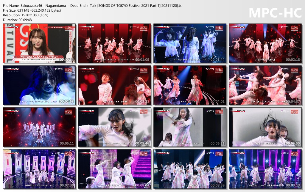 Sakurazaka46 - Nagaredama   Dead End   Talk [SONGS OF TOKYO Festival 2021 Part 1][20211120].ts_thumb