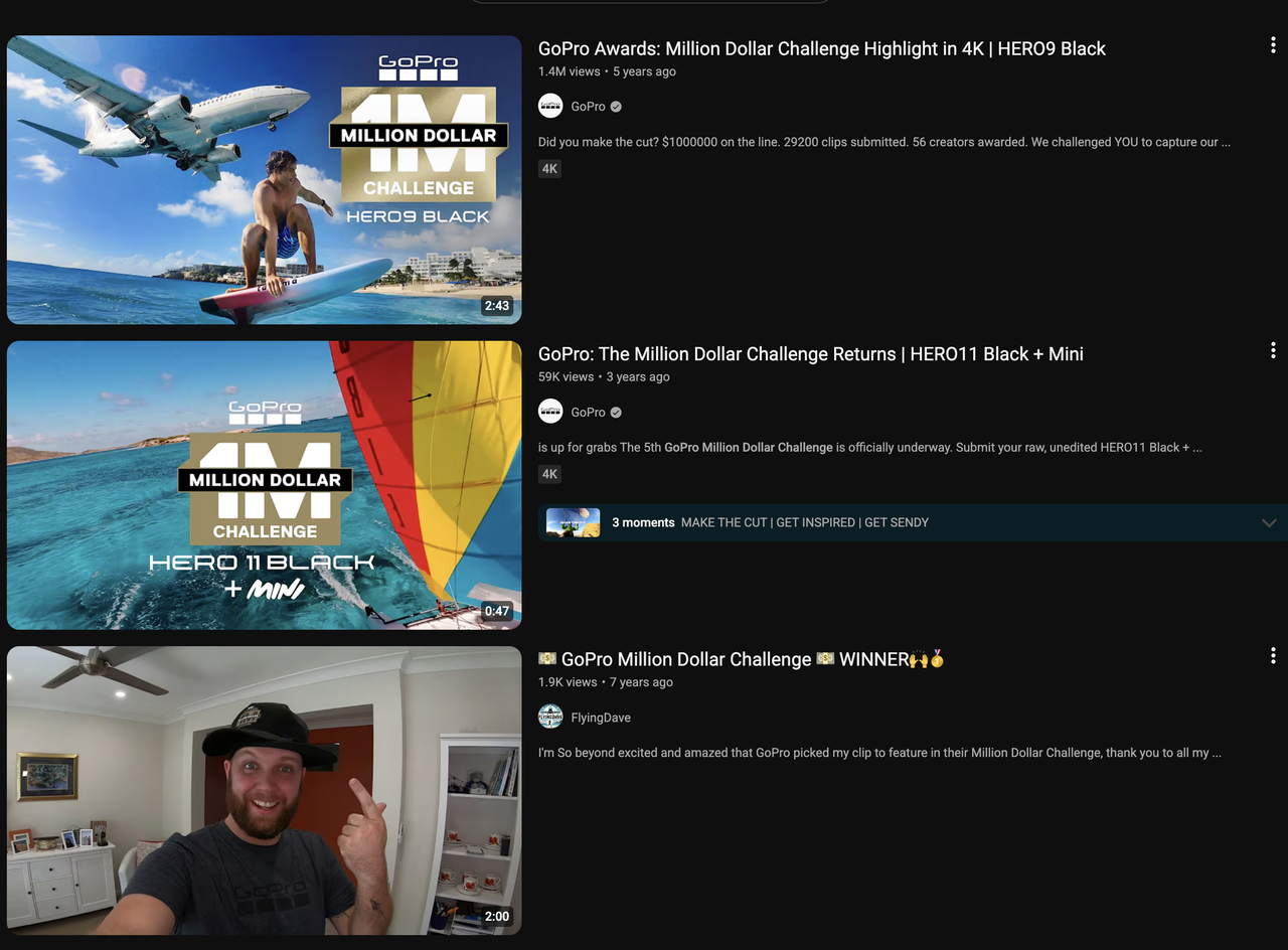 GoPro's Hashtag Campaigns