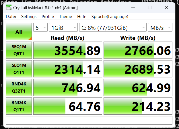 SSD Benchmark