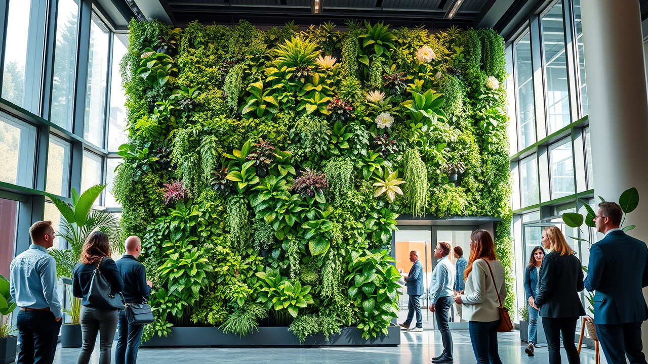 Современные технические решения для вертикального озеленения: как лебедки помогают создавать зеленые стены в ландшафтном дизайне