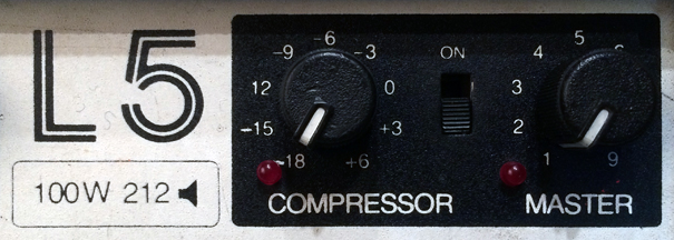 LAB Series L5 - Compressor, master volume