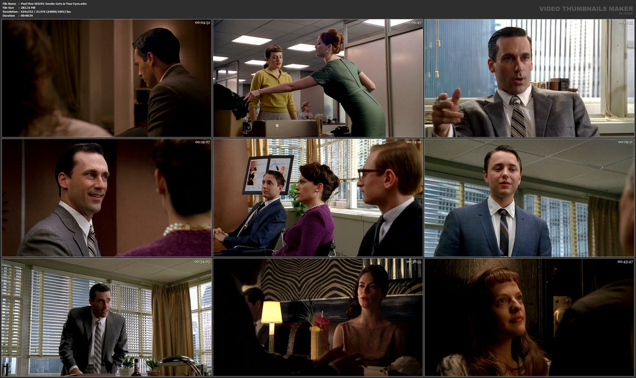 Mad Men S01E01 Smoke Gets in Your Eyes.mkv