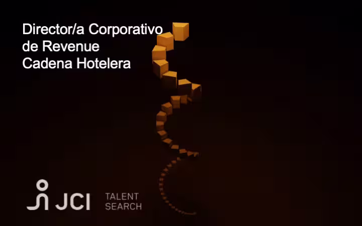 Director/a Corporativo de Revenue Cadena Hotelera Madrid